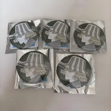 BLEACH lette-graph 캔뱃지 우라하라 키스케 5개