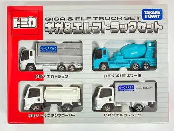 타카라토미 토미카 기프트 세트 중국산 기가&엘프 트럭 세트 (4대입)