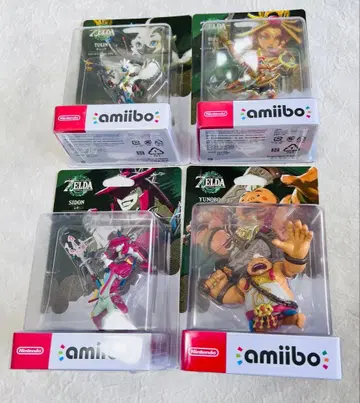 젤다의 전설 amiibo 피규어 4체 세트