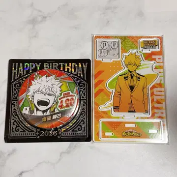 히로아카 바쿠고 카츠키 생일 명장면 디오라마 피규어 캔뱃지 아크릴 스탠드