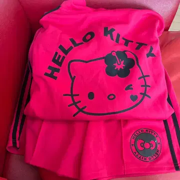헬로키티 반팔 저지 상하의 세트