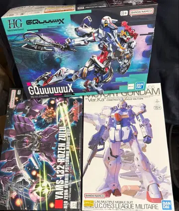 건담 프라모델 MG ver.ka HG 로젠 리터 gquuuuuux