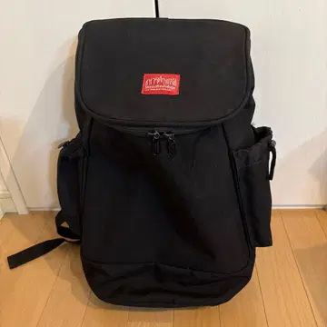 Manhattan Portage BEAMS 콜라보 블랙 백팩