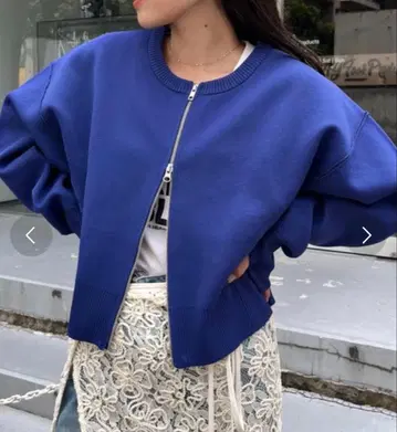 새상품급 스폰디쉬 2way ZIP 가디건