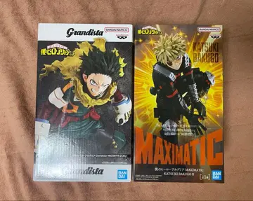 나의 히어로 아카데미아 피규어 2체 세트 미도리야 이즈쿠 바쿠고 카츠키