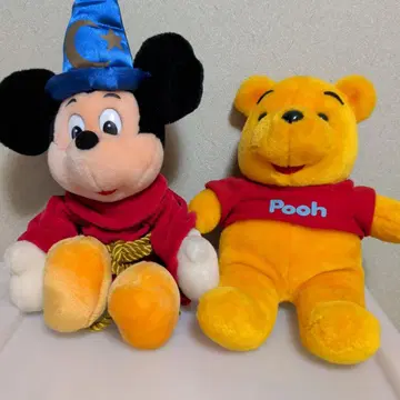 미키마우스 푸우 봉제 인형