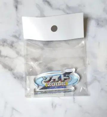 조이드 ZOIDS 신세기/ZERO 로고 아크릴 블록