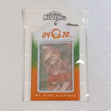 히로아카 바쿠고 카츠키 벌스데이 생일 카드 홀더 특제 카드 포함