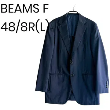 빔즈 F 테일러드 자켓 네이비 L 울 일본제 출퇴근 1988