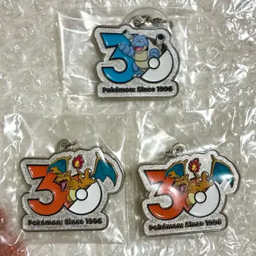 포켓몬 30주년 메탈 참 마스코트 리자몽 거북왕