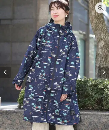 KiU 슬리브 레인 판초