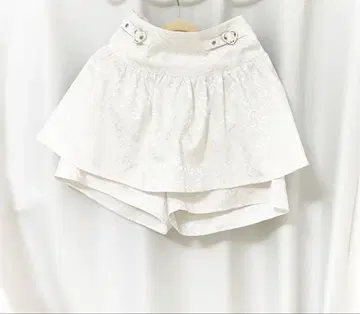 앙크루즈 자카드 미니 스커트 큐롯