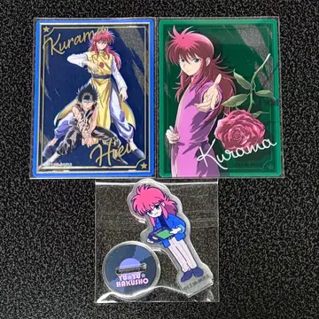 유유백서 시티팝 아크릴 스탠드 카드 쿠라마 시크릿