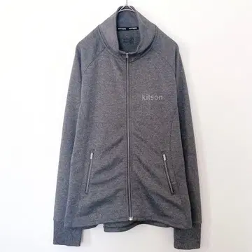 키트슨 점퍼 스탠드 카라 스포츠 웨어 차콜 그레이 겉옷