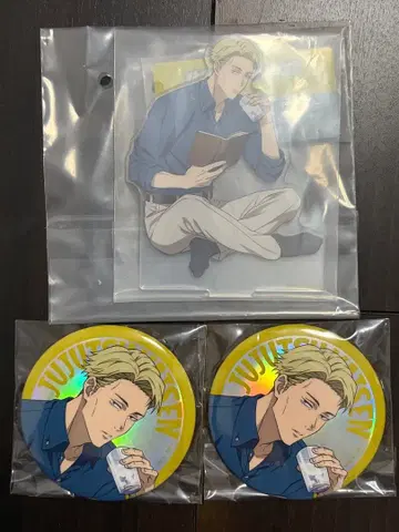 주술회전 세가 럭키 쿠지 나나미 켄토 캔뱃지 아크릴 스탠드