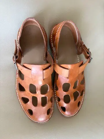 영국군 가죽 샌들