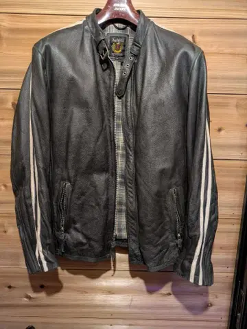 Schott 싱글 라이더 자켓 XL