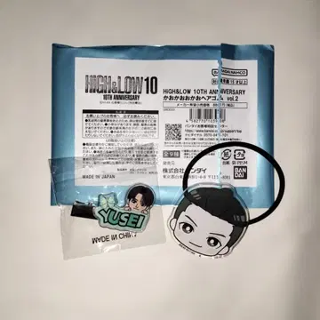 야기 유세이 HIGH&LOW 카오카오오카오 머리끈 헤어 클립