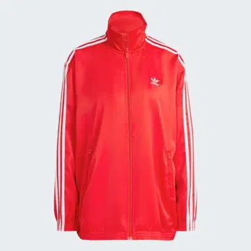 아디다스 루즈 새틴 트랙 탑 M 사이즈 트랙 자켓