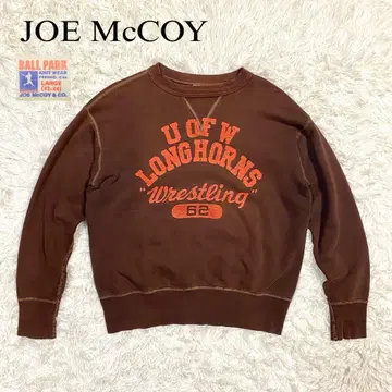 구 리얼 맥코이 JOE McCOY 볼 파크 앞V 맨투맨