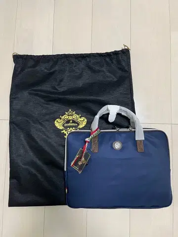 Orobianco 네이비 비즈니스 백