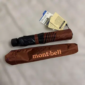 [ 미사용 새상품 ] 몽벨/트래블 2웨이 엄브렐라 55/오렌지