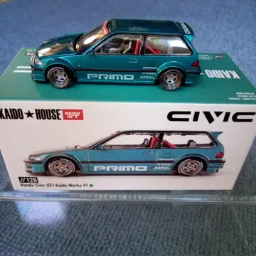 카이도 하우스 x MINI GT 1/64 혼다 시빅 EF