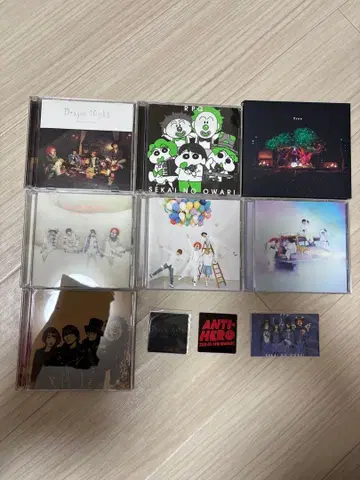 SEKAI NO OWARI CD 세트