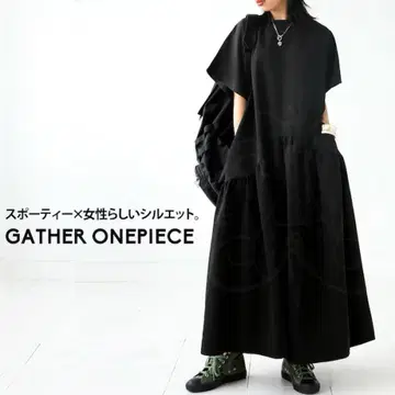 안티카 완판템 개더 원피스