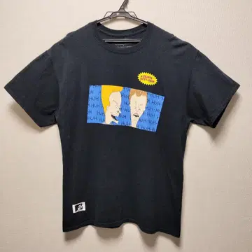 [ BEAVIS AND BUTT-HEAD ] T셔츠 L 블랙 온두라스 제