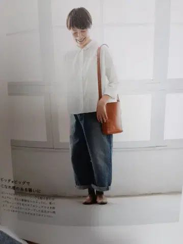 새상품급 tumugu 츠무구 12oz 빈티지 데님 와이드 P 금자 아츠코