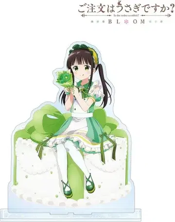 주문은 토끼입니까? BLOOM 신작 치야 BIG 아크릴 스탠드