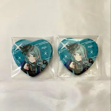 뱅드림 걸파 히카와 사요 하트 캔뱃지 하트 캔 캔뱃지