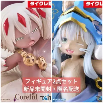 메이드 인 어비스 피규어 x 2 데스크탑 나나치 파프타 타이클레 한정판