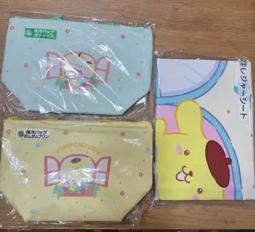 산리오 보냉 백 돗자리 3개 세트