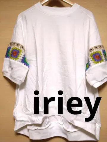 iriey 크로셰 모티브 풀오버 F