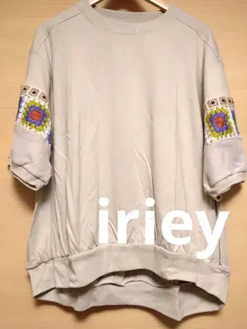 iriey 크로셰 모티브 풀오버 F