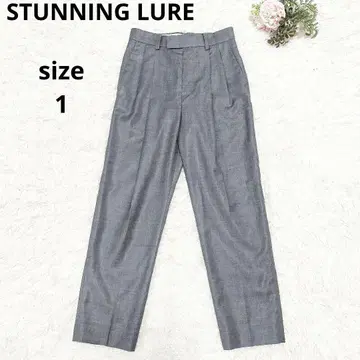 극미품 스터링 루어 친츠 클린 팬츠 테이퍼드 팬츠 스테디셀러