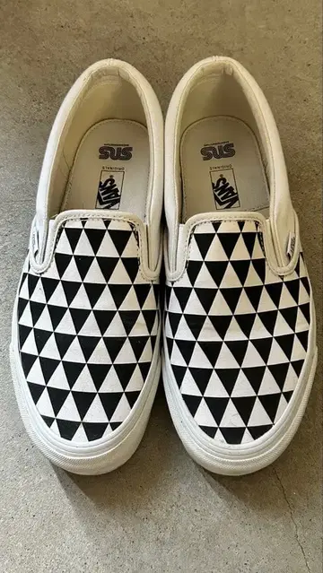 VANS VAULT 반스 볼트 블랙 화이트 슬립온 애너하임 28cm