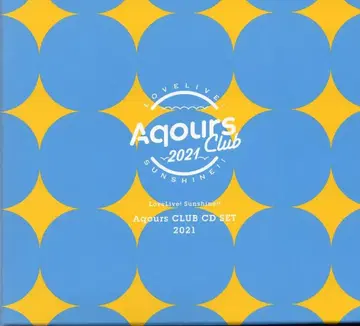 Aqours CLUB CD SET 2021 기간 한정 생산반