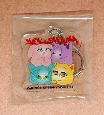 흠집 봉황염순 아클릭 키링 [ 요코하마 공연ver ] 2026/4/19