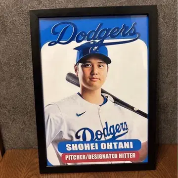 다저스 오타니 쇼헤이 MVP A4 포스터 프레임 포함 PQ-76