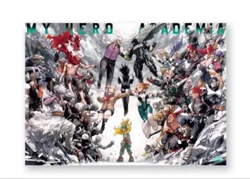 나의 히어로 아카데미아 원화전 B2 포스터 키 비주얼