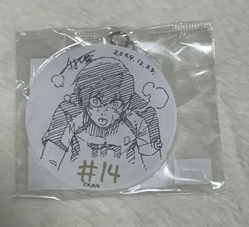 블루 록 이세탄 코스터형 아크릴 키링 이토시 린