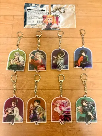 귀멸의 칼날 이어지는 아크릴 키링 기둥전 컴플리트 완전판 미사용/새상품