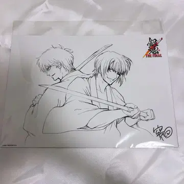 은혼 THE FINAL 입장 특전 2장 세트 긴토키 타카스기