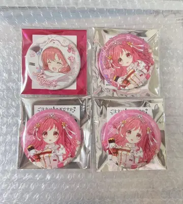 주문토끼 Anisugar 티피 케이크 아토레 캔뱃지 메구