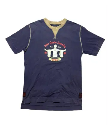 EVISU 24hr 데님 런드리 티셔츠