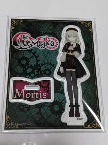 뱅드림 Avemujica 모티스 와카바 무츠키 아크릴 스탠드 서점 콜라보