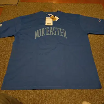 Champion BEAMS 별주 NOR'EASTER 티셔츠 XL 블루